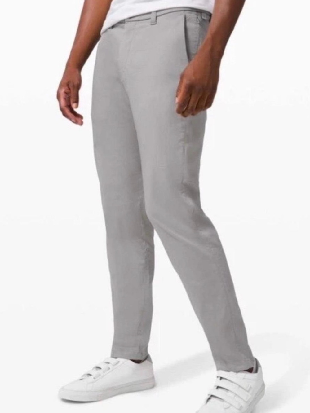 Lululemon Commission Pant 32x27 Slim Oxford Gull Oxford Grey Like new